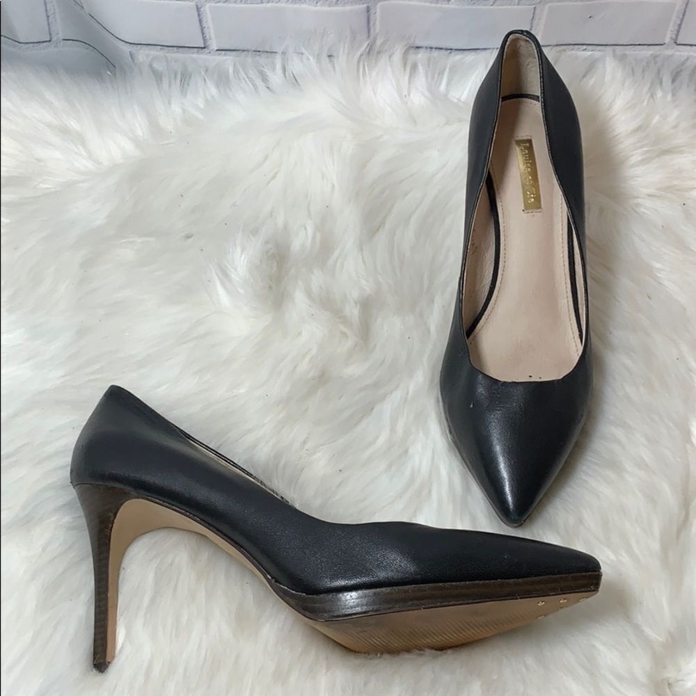 Louise Et Cie Black Leather Pumps‎ Size 9